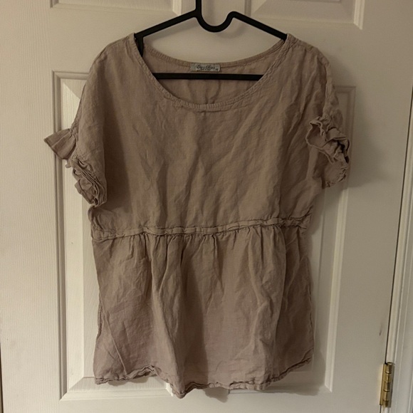 Linen top - Picture 1 of 2